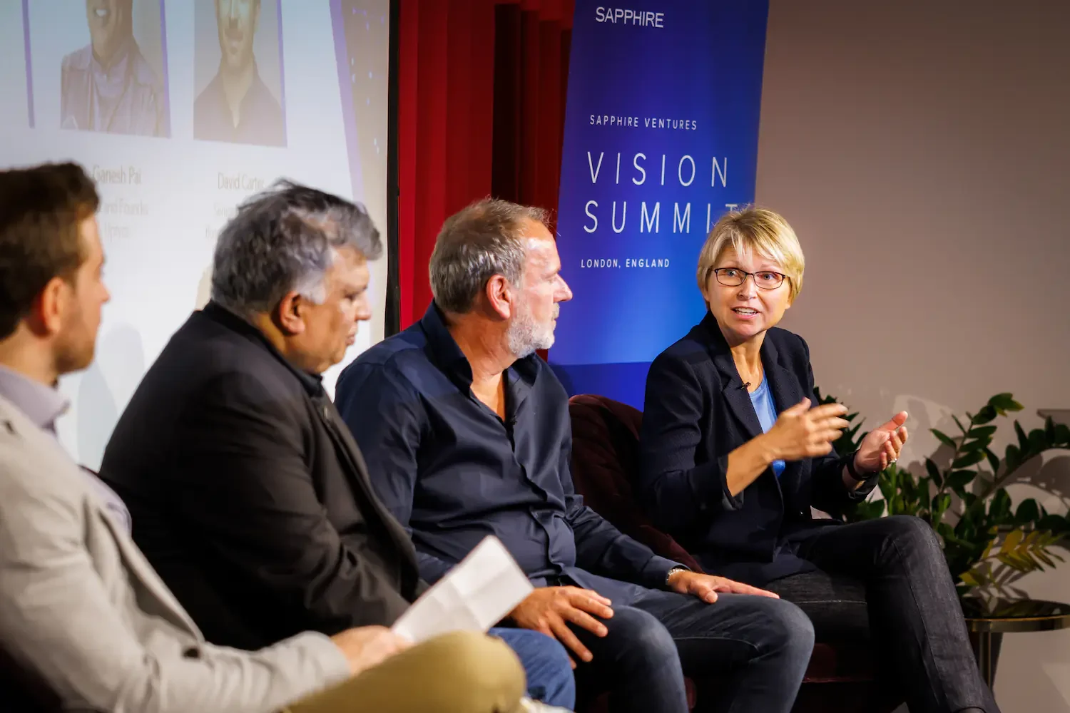 Panel discussion during global summit at Sea Containers