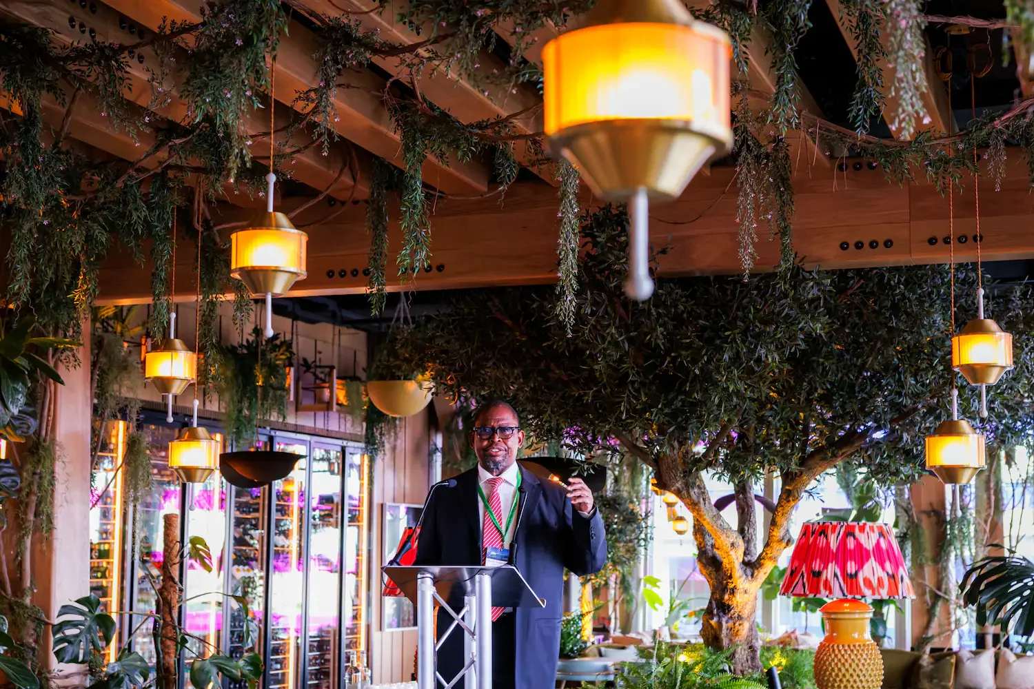 Closing remarks during corporate reception