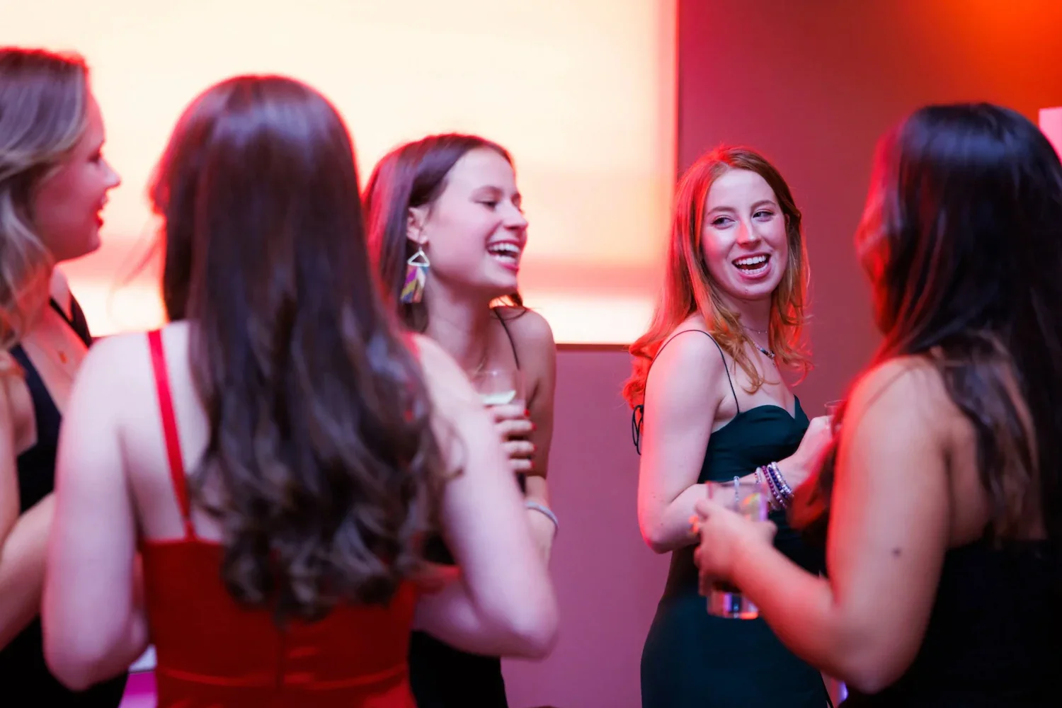 Afterparty candid dance moment