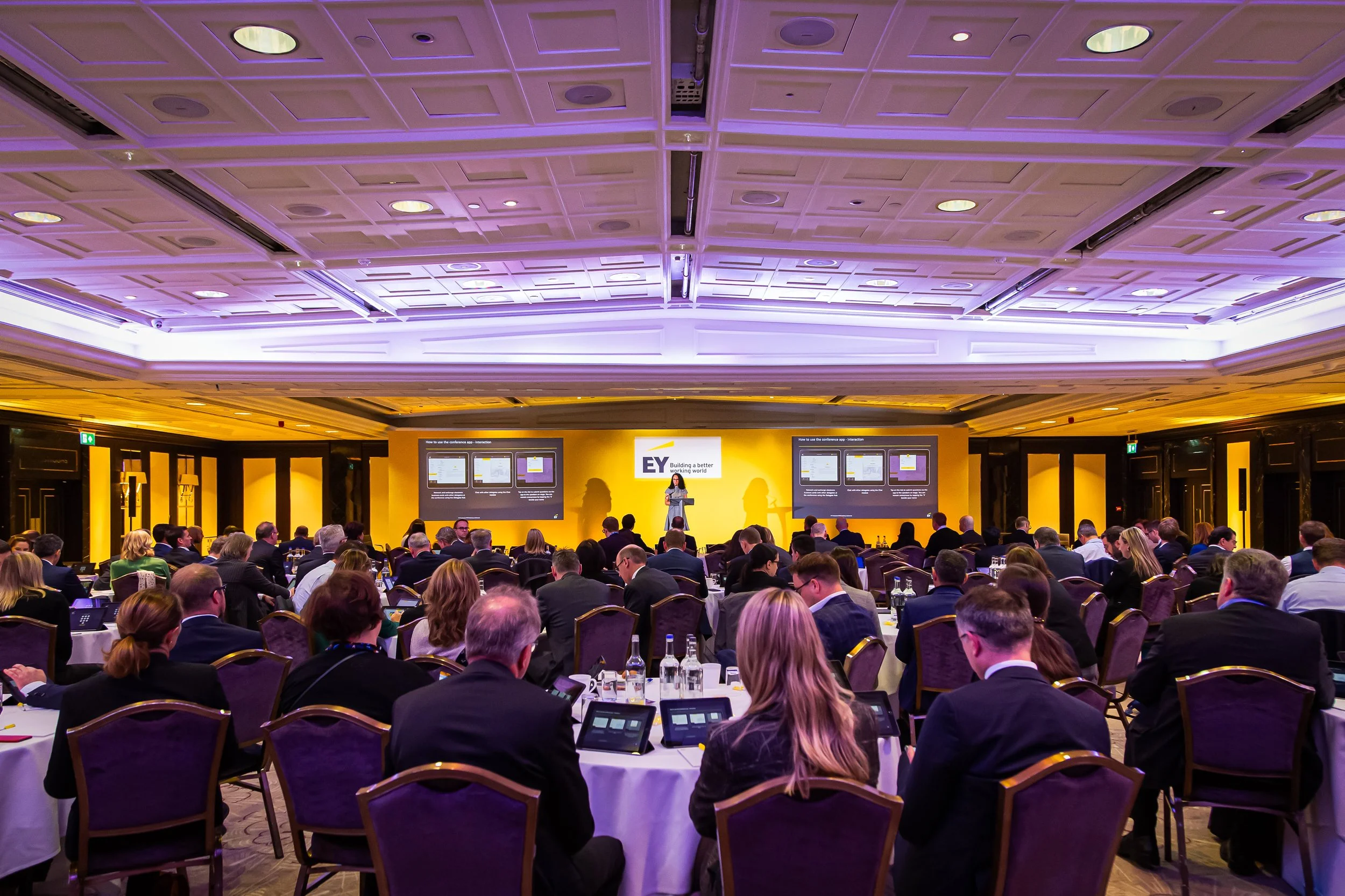 EY corporate summit at The Royal Lancaster Hotel