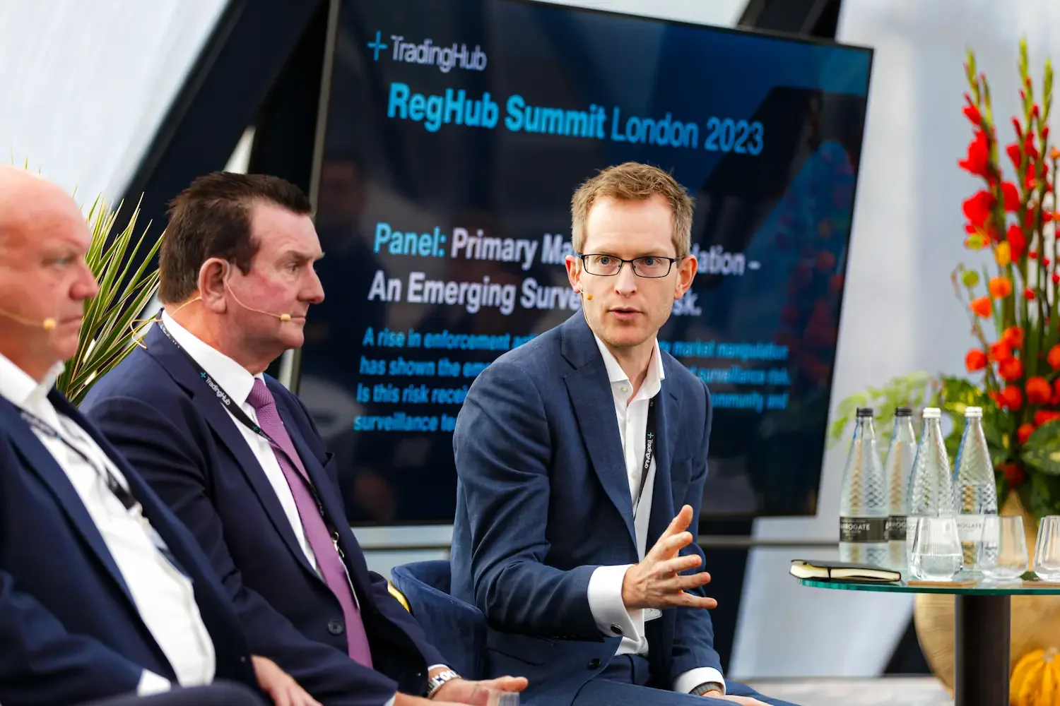 Panel discussion with fintech industry speakers