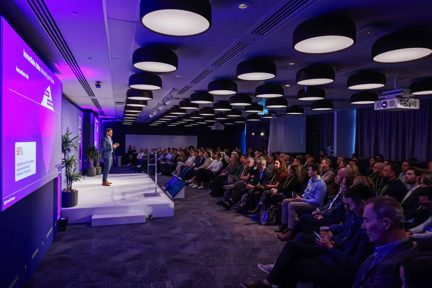Conference opening at 22 Bishopsgate