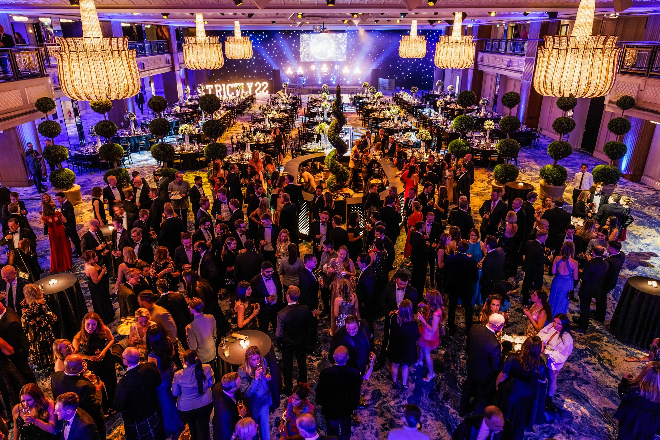 Award ceremony corporate reception at Marriott Grosvenor House