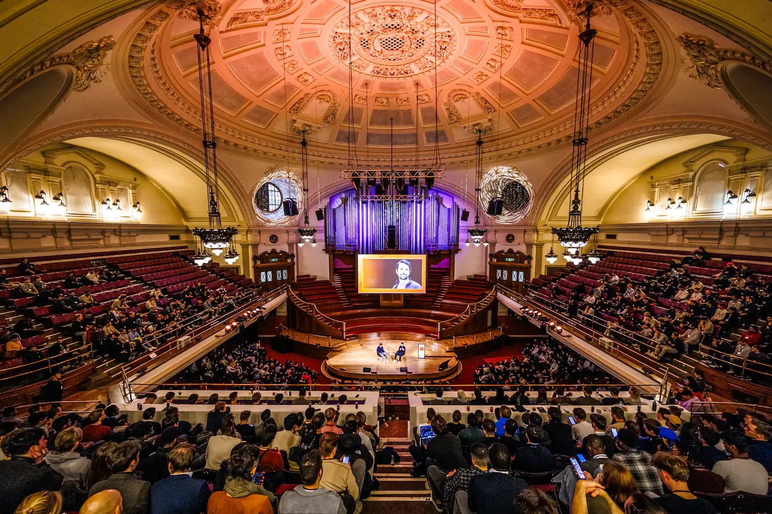 Global Y Combinator summit at Central Hall Westminster