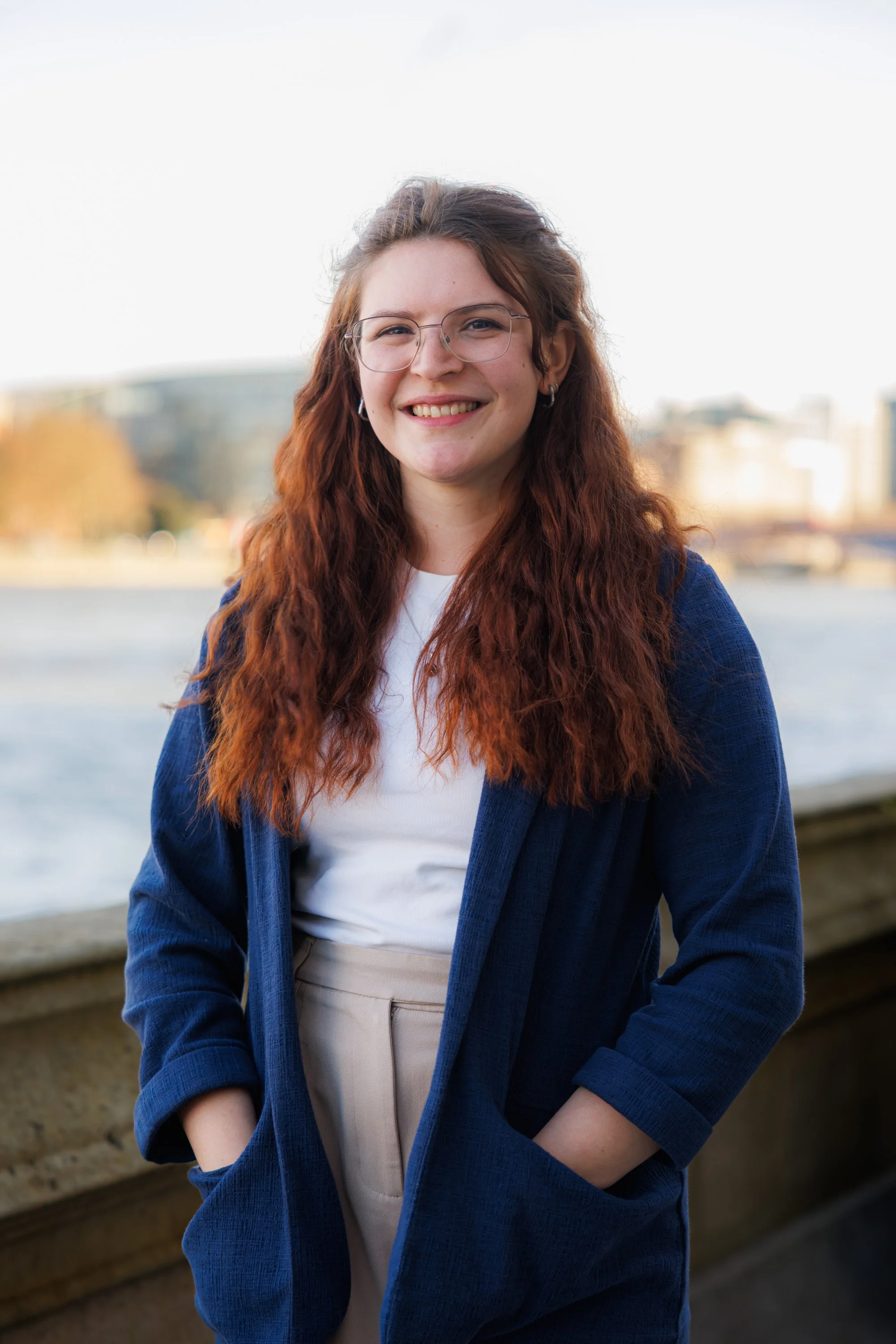 Staff headshots taken alongside corporate event