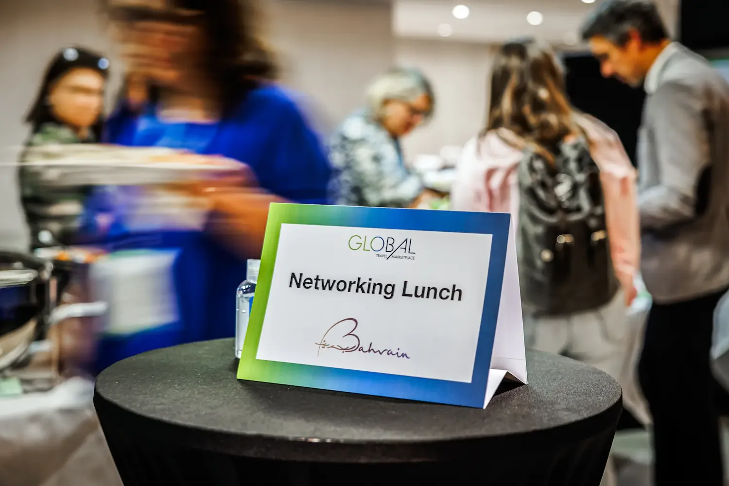 Sponsor branding during corporate networking