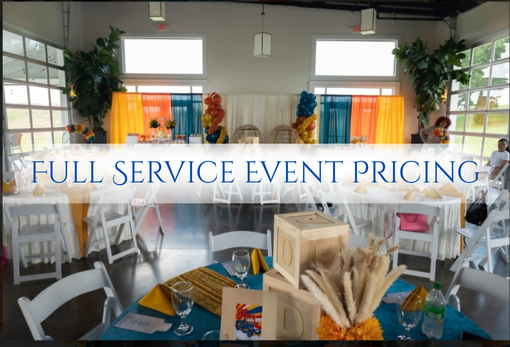 Full-Service Event Pricing