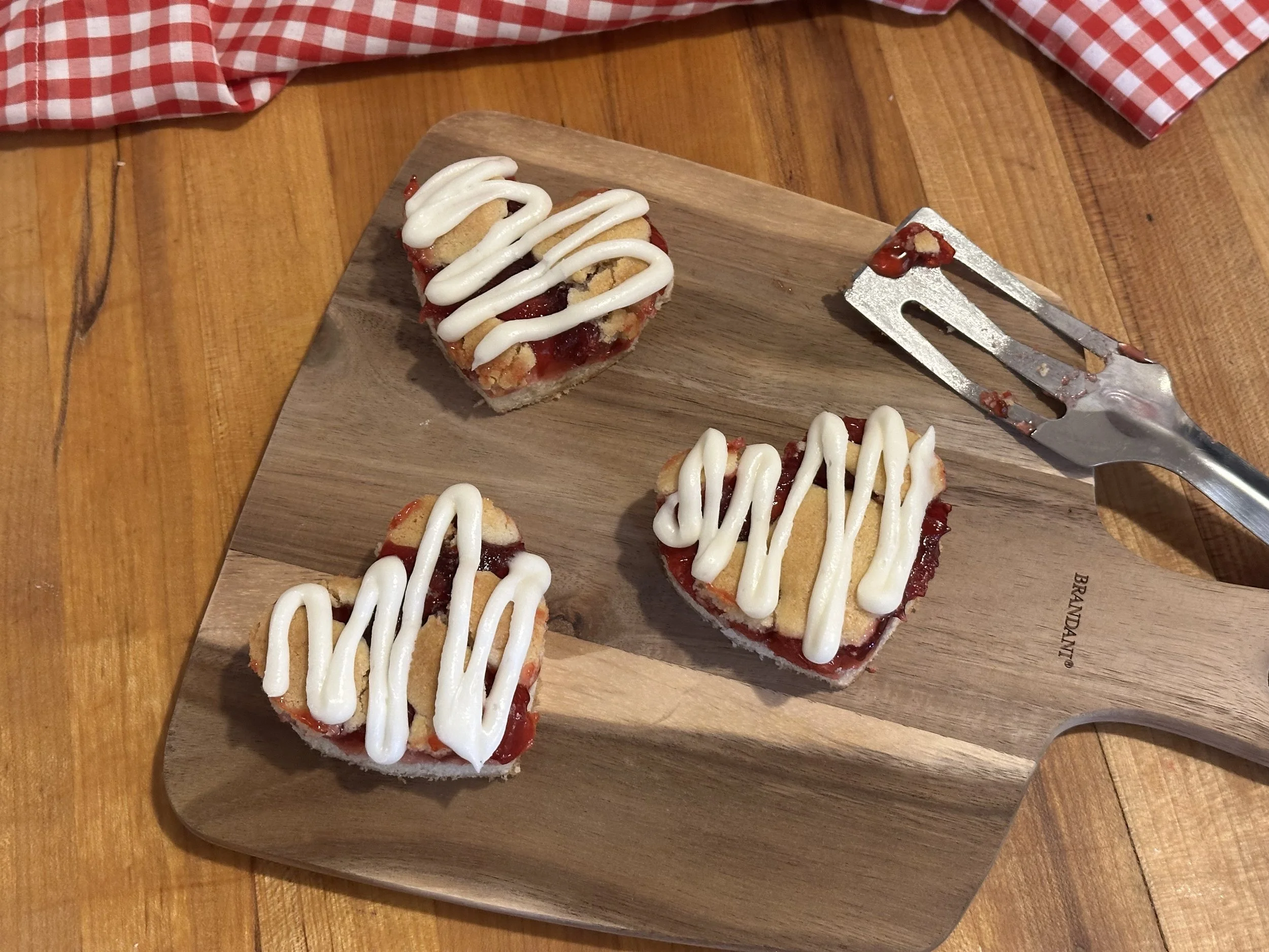 Cherry Coffee Cake Bars