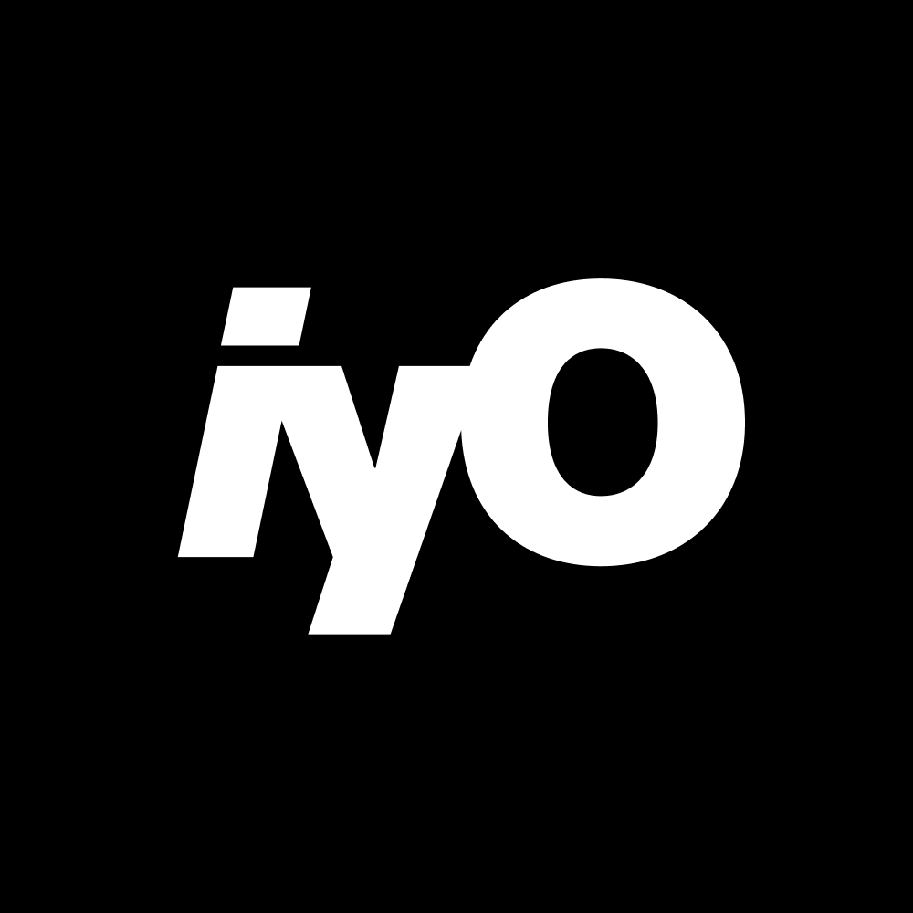 the iyO ONE, White Logo.png