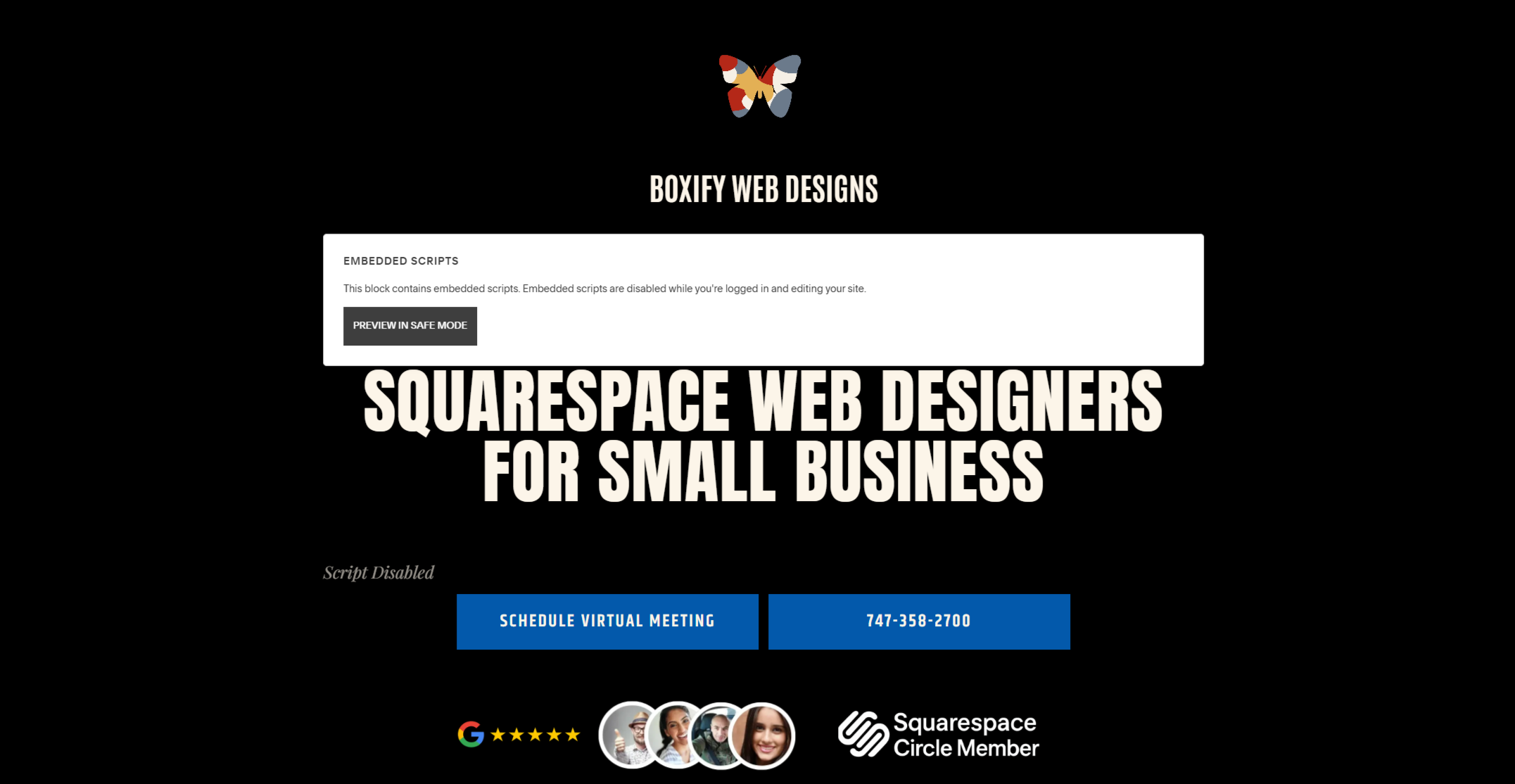 Adding a typewriter effect to your squarespace website: how to guide