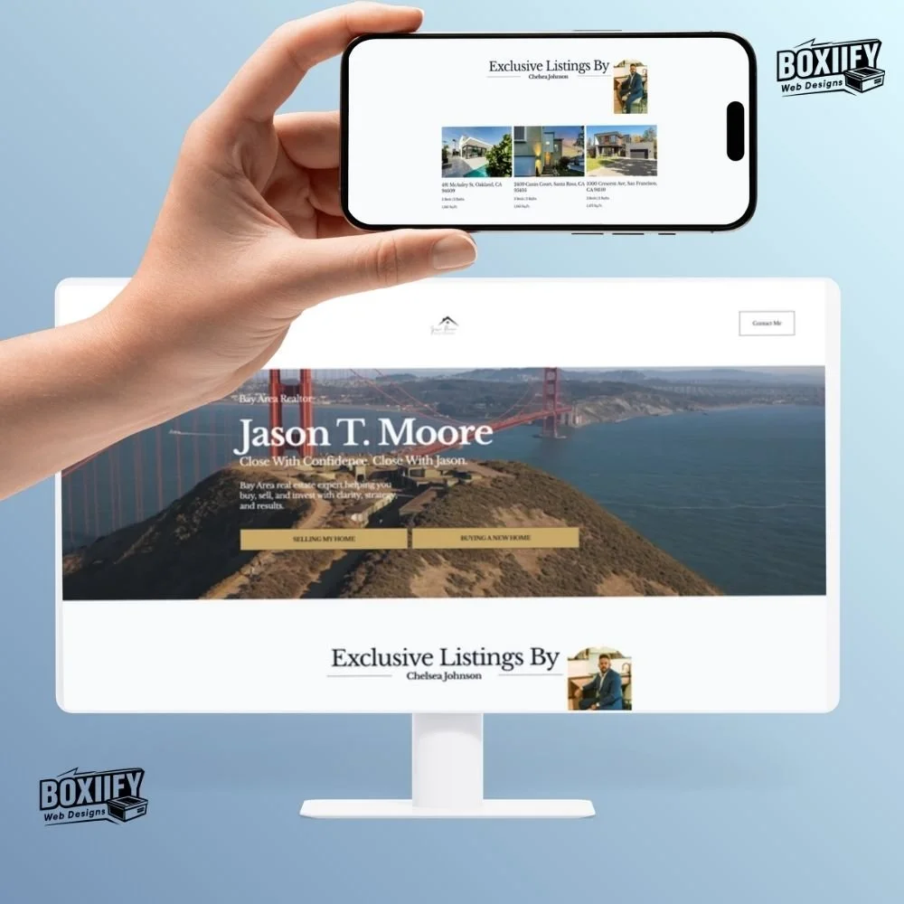 Jason T. Moore - Real Estate Website Design - Boxify Web Design Portfolio