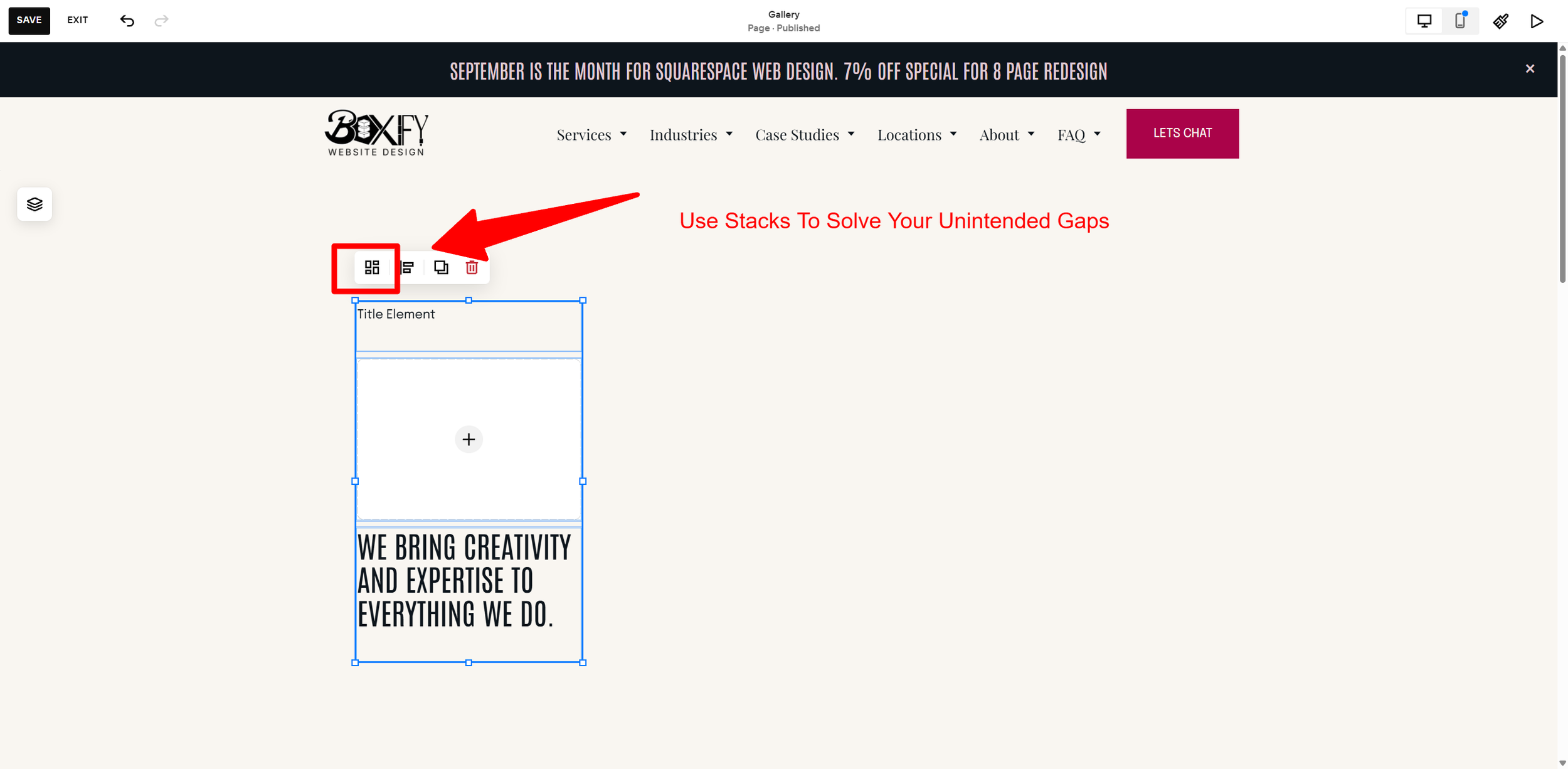 Why Your Squarespace Site Has Weird Gaps (And How to Actually Fix Them)