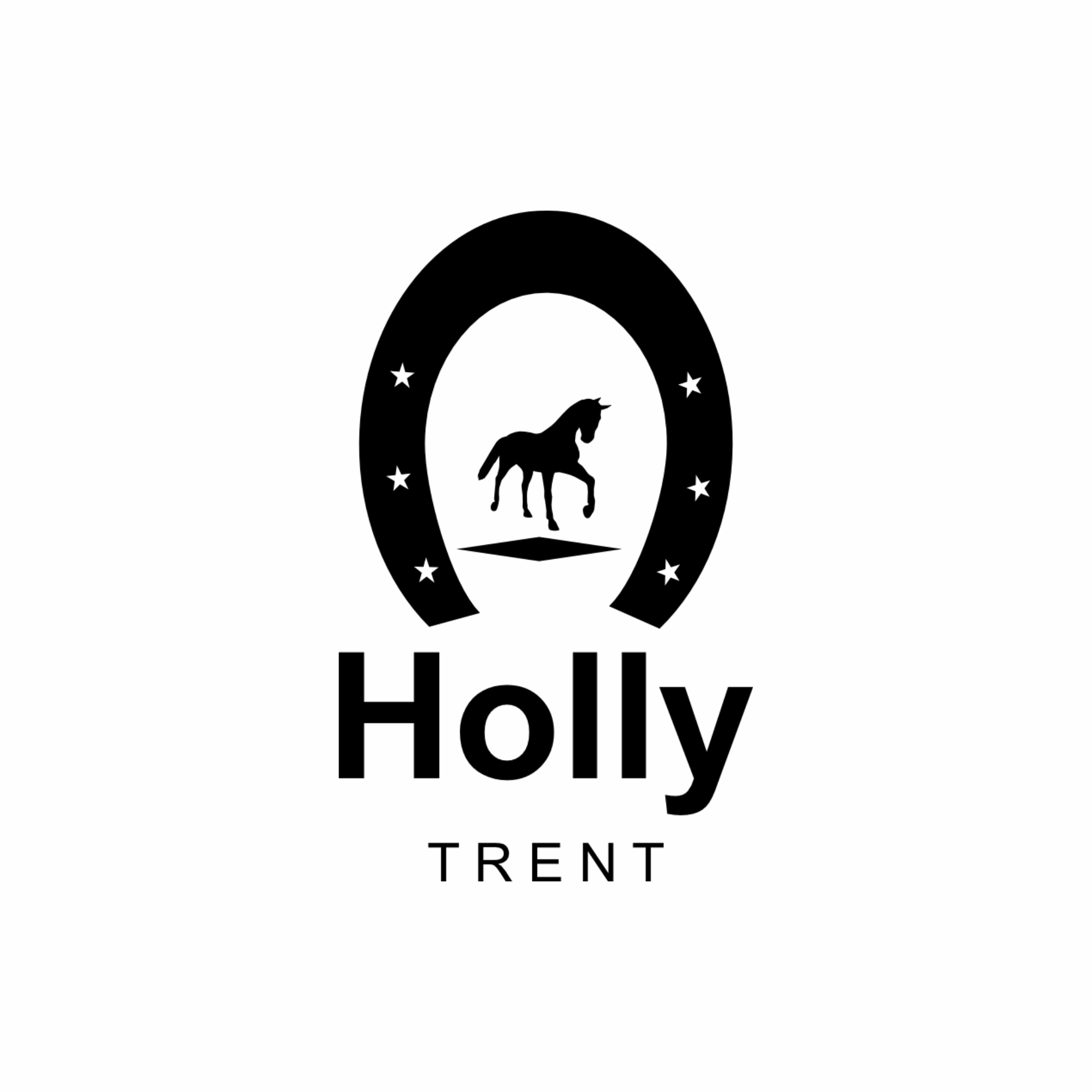 Holly Trents Stud Farm Logo Design example 3