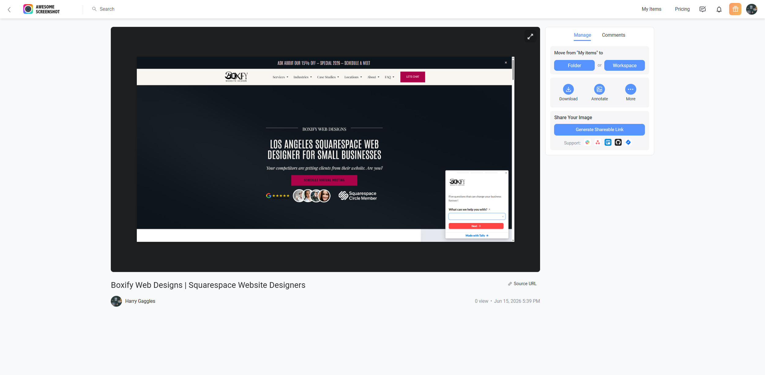free squarespace website audit video