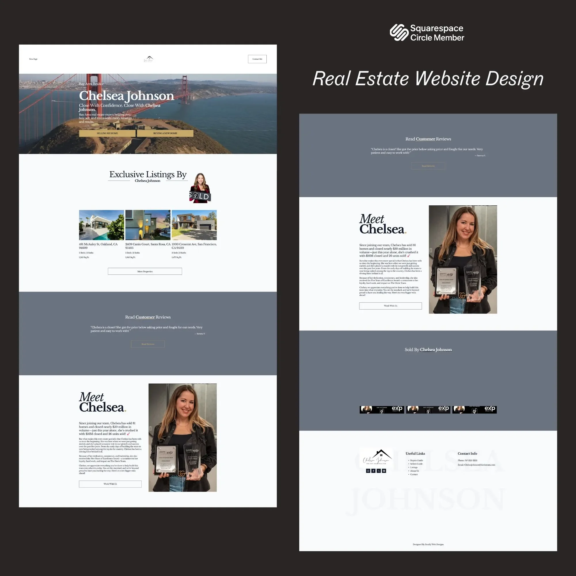 Real Estate Website Design Example - Boxify Web Designs