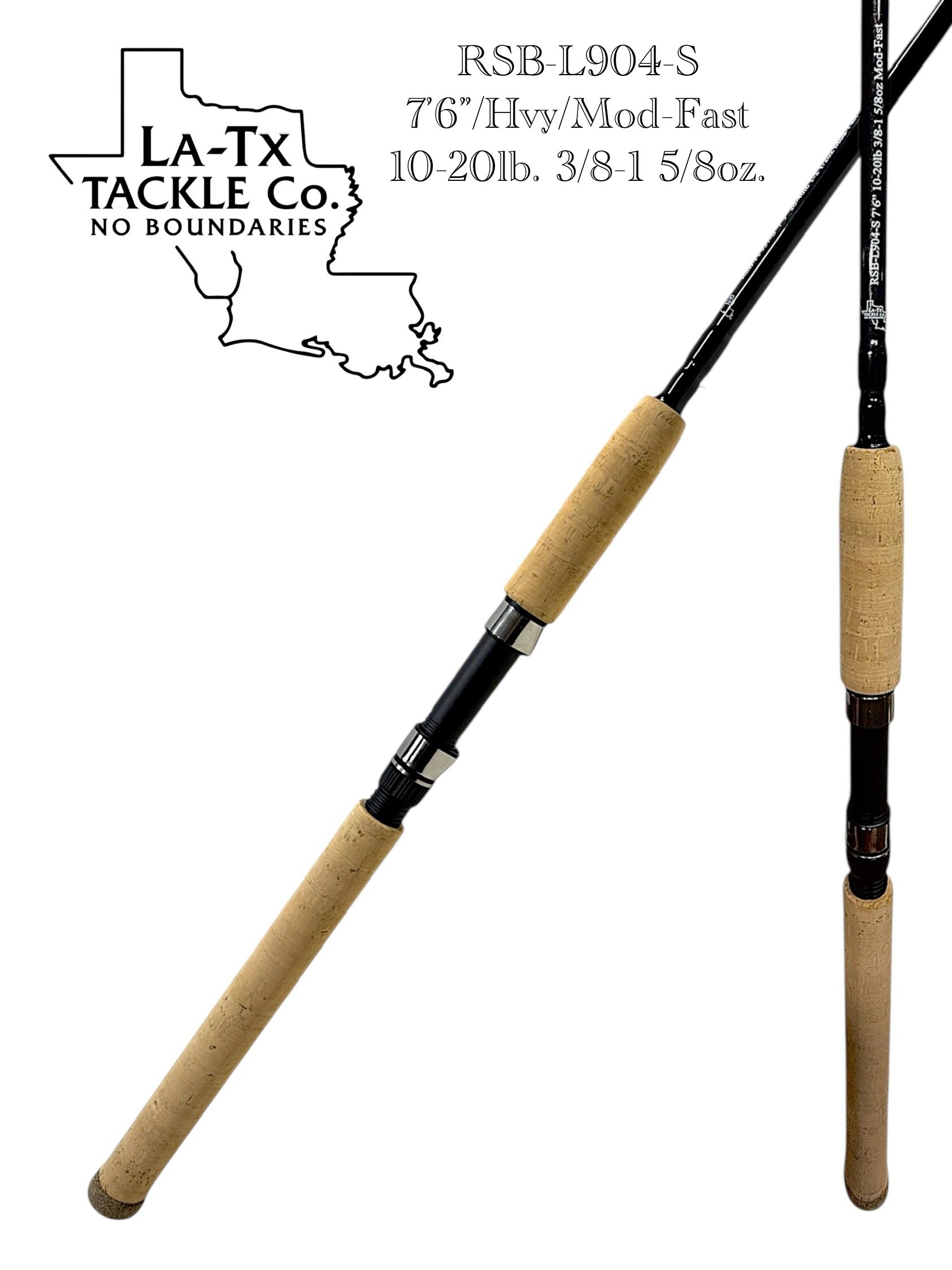 7'6" Heavy/Mod-Fast Spinning Rod