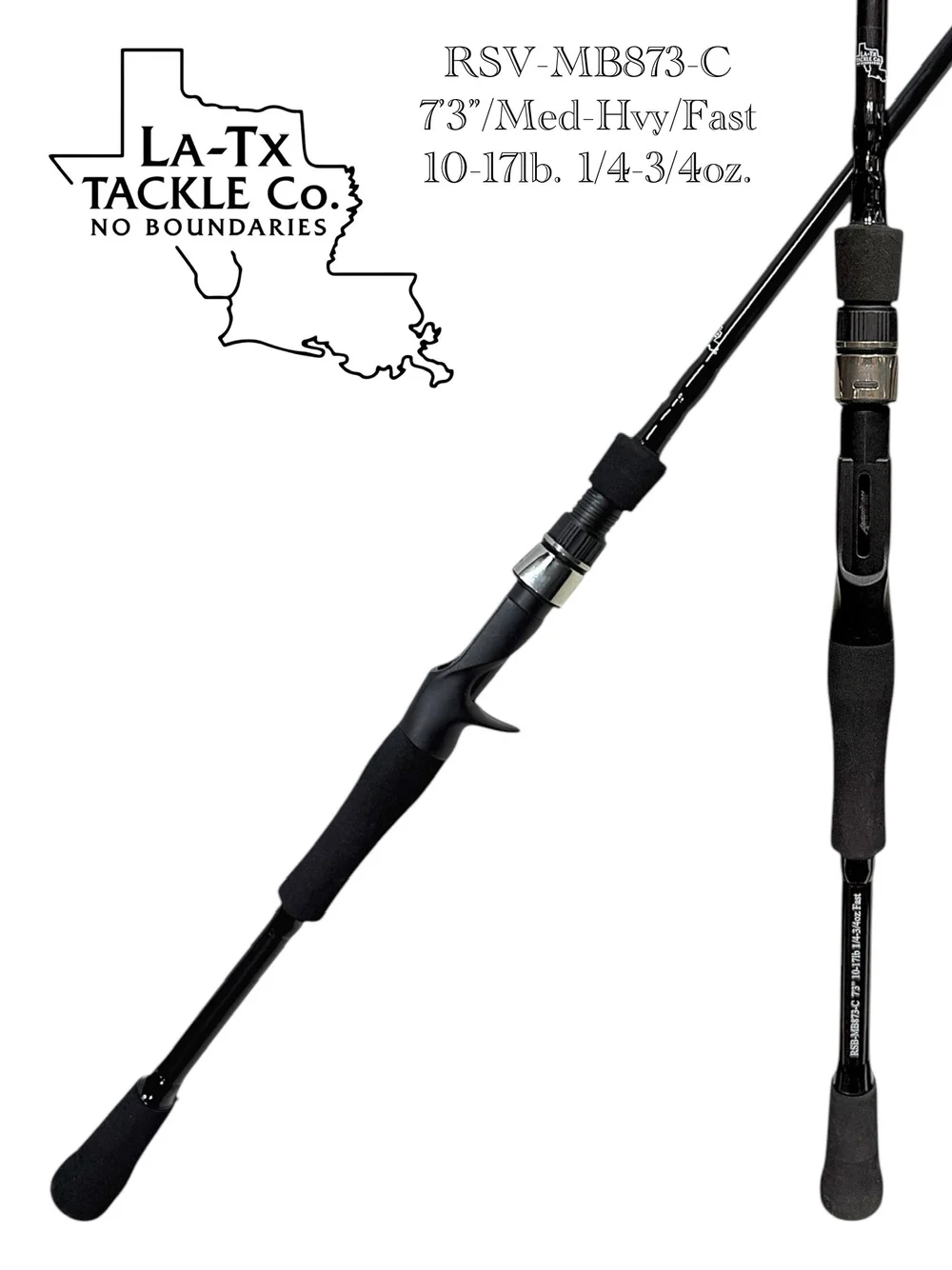 7 baitcast rod Level Fishing Brian Latimer Series Casting Rods Fishing heavy cover demands a rod that can deliver strong hooksets and immediately steer fish away from trouble 7'3" Med-Heavy/Fast Casting Rod