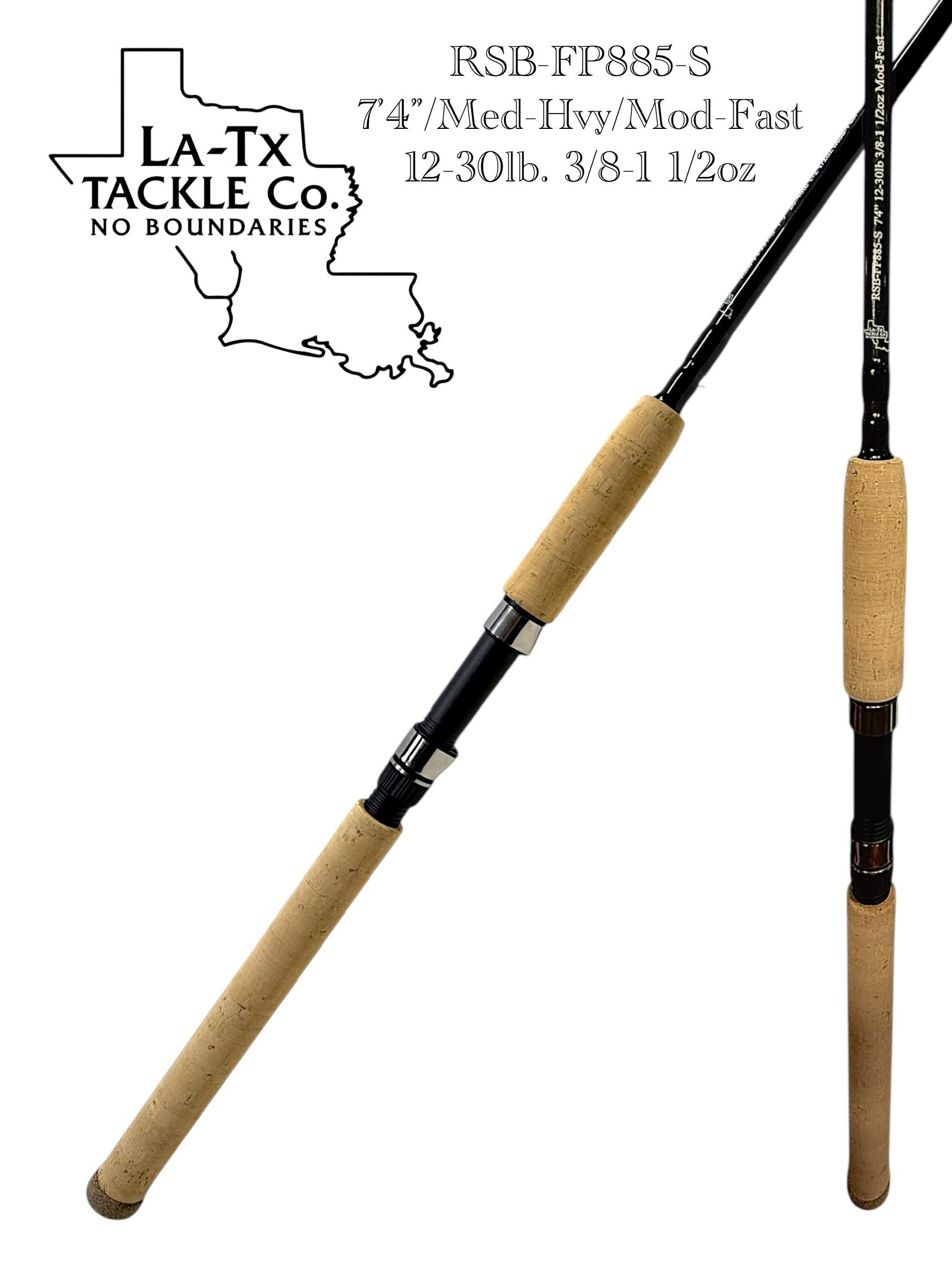 7'4" Med-Heavy/Mod-Fast Spinning Rod