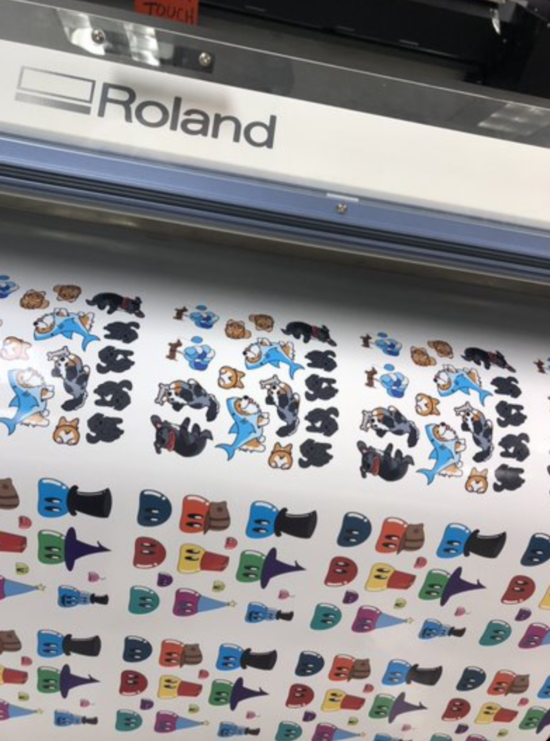Roland Printer - Stickers & Banners