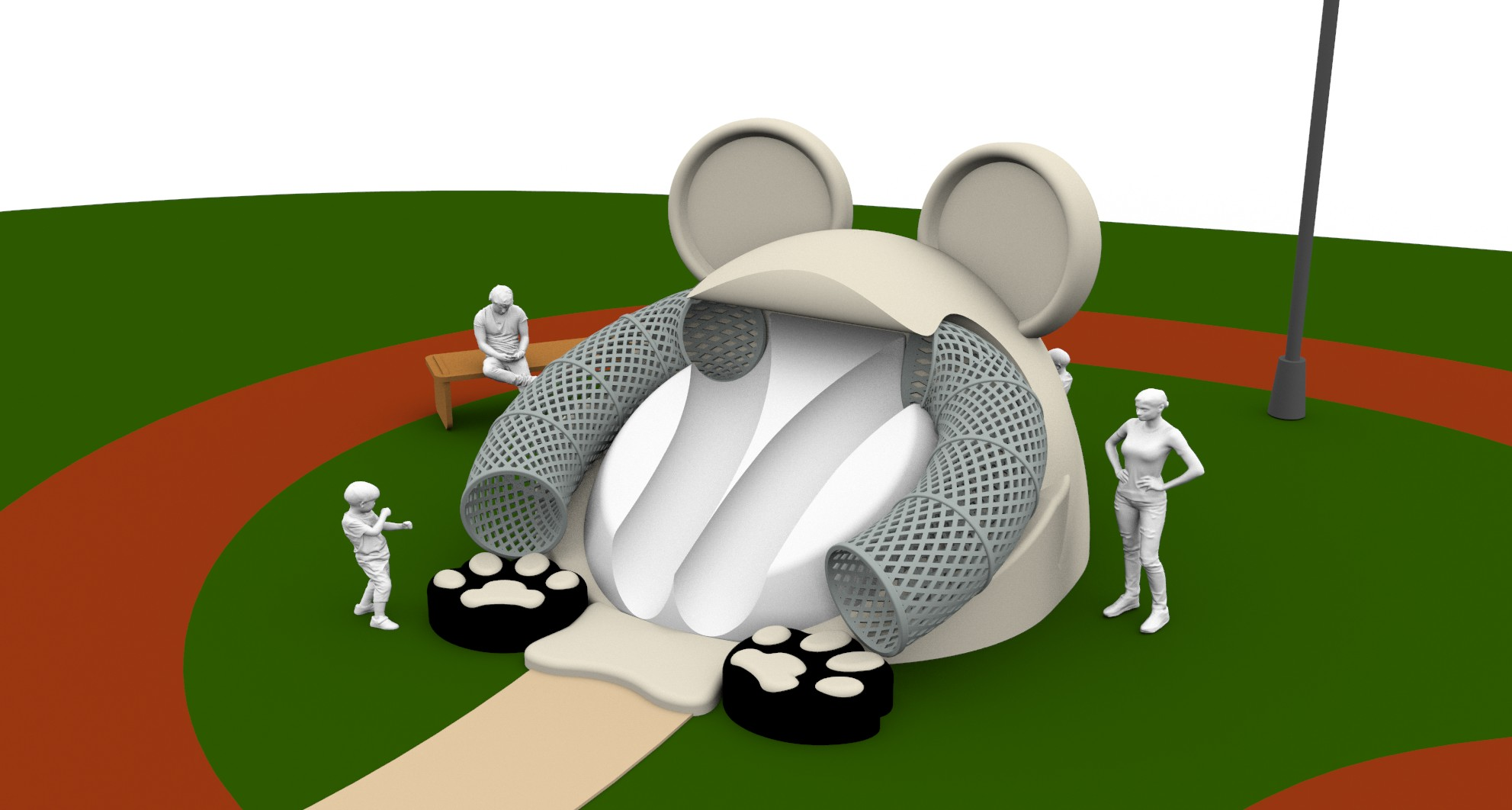 BEar Your Friend - Rhino Model - Kaohsiung, Taiwan 2024