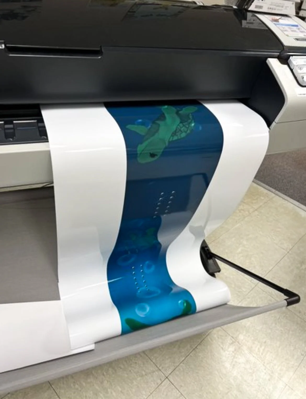 Printing on Plotter Printers