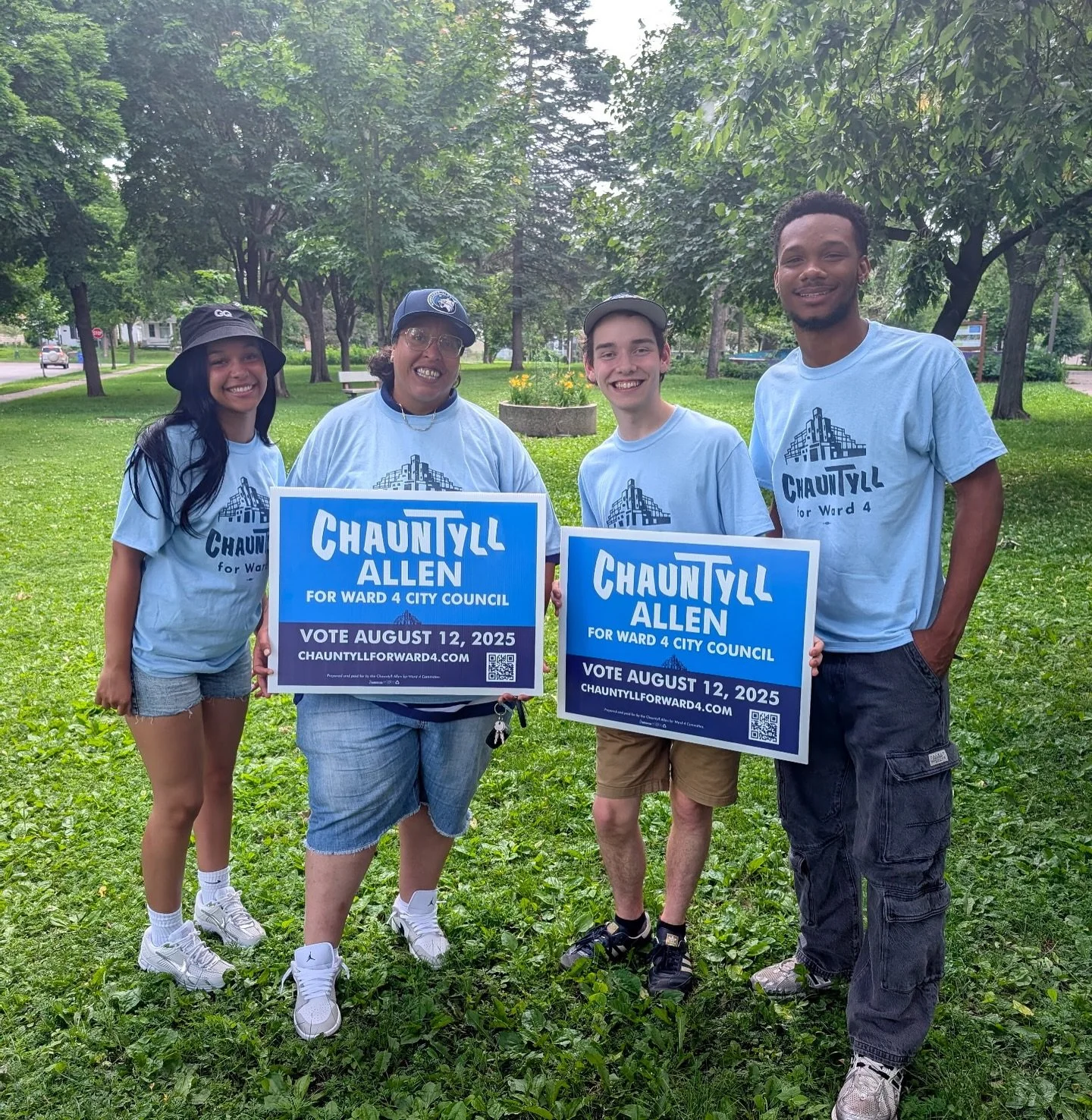 Saturday morning at Horton Park with Ward 4 neighbors