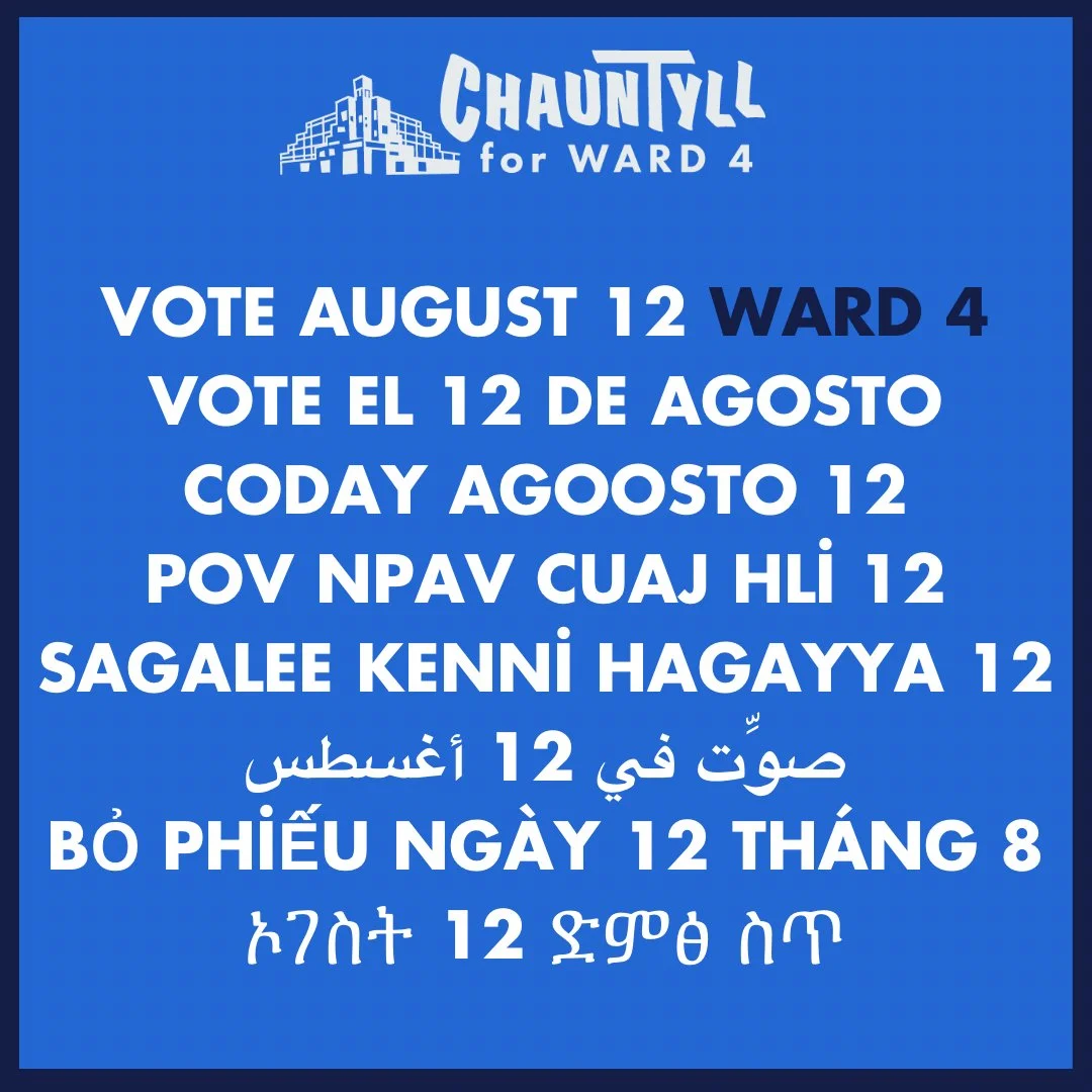 Voting Day is tomorrow! That’s right, the election is right around the corner… 🗳️ Let's elect Chauntyll Allen our next city council member! #Ward4 #OneCommunity 
Make your plan to vote today; link in bio!