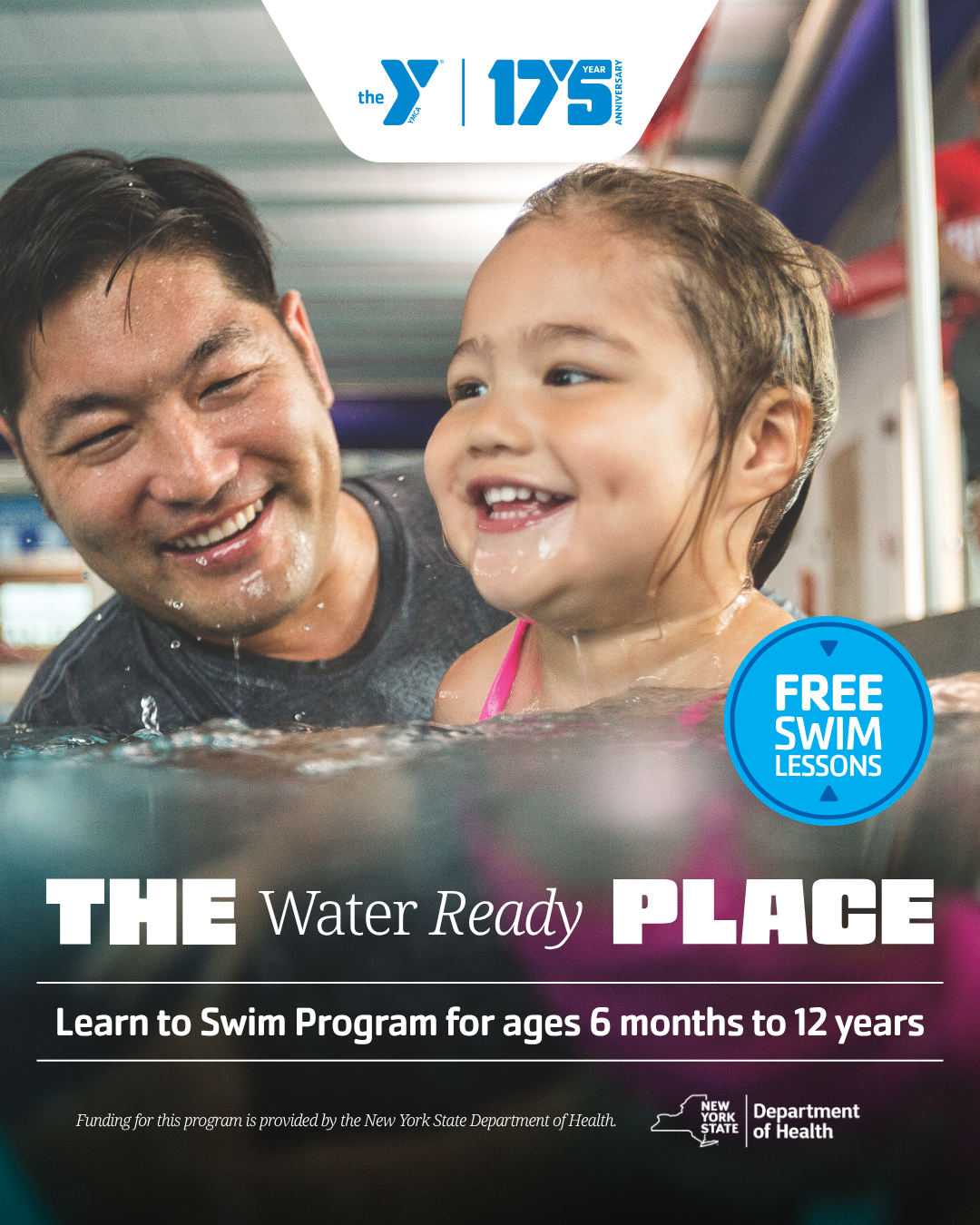 Free Swim Lessons Through the NY SWIMS Initiative
