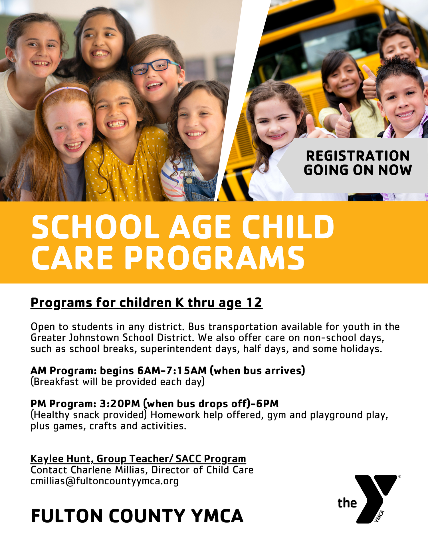 Sacc Program SACC Programs — Fulton County YMCA