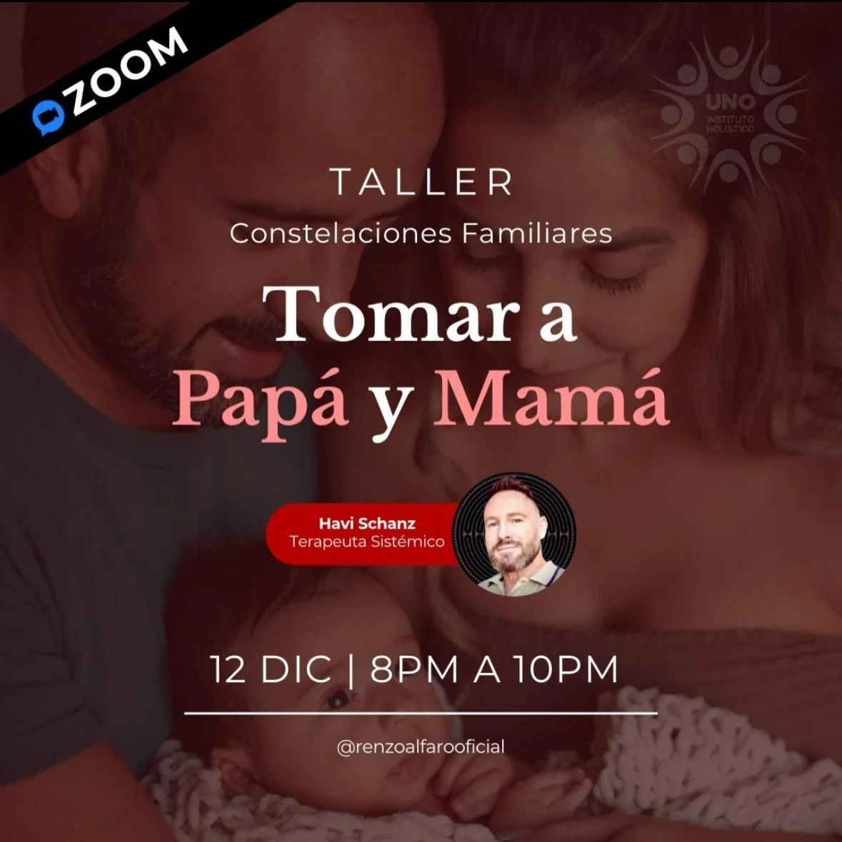 Anoche facilit&eacute; un taller vivencial de Constelaciones Familiares.

No fue una clase.
No fue teor&iacute;a.
No fue una charla.

Fue un espacio para experimentar, en el cuerpo y en el campo, el movimiento de
tomar &mdash;o aceptar&mdash; a mam&a