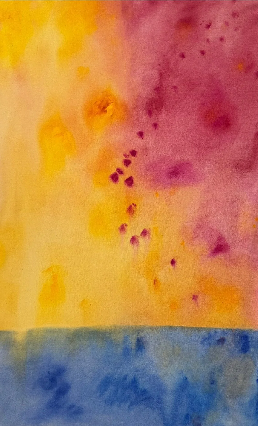 36" x 58" acrylic on canvas 1/1 original fine artwork by Adriane R Wiltse