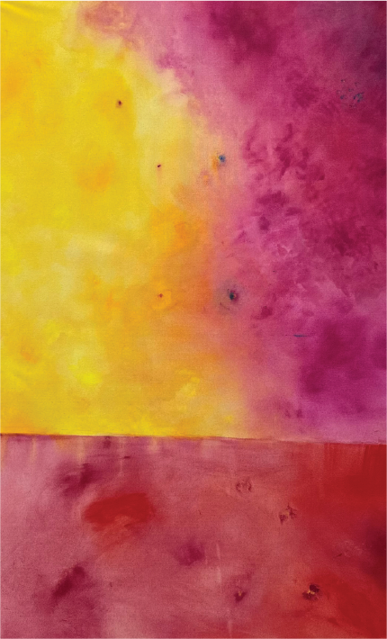 36" x 58" acrylic on canvas 1/1 original fine artwork by Adriane R Wiltse