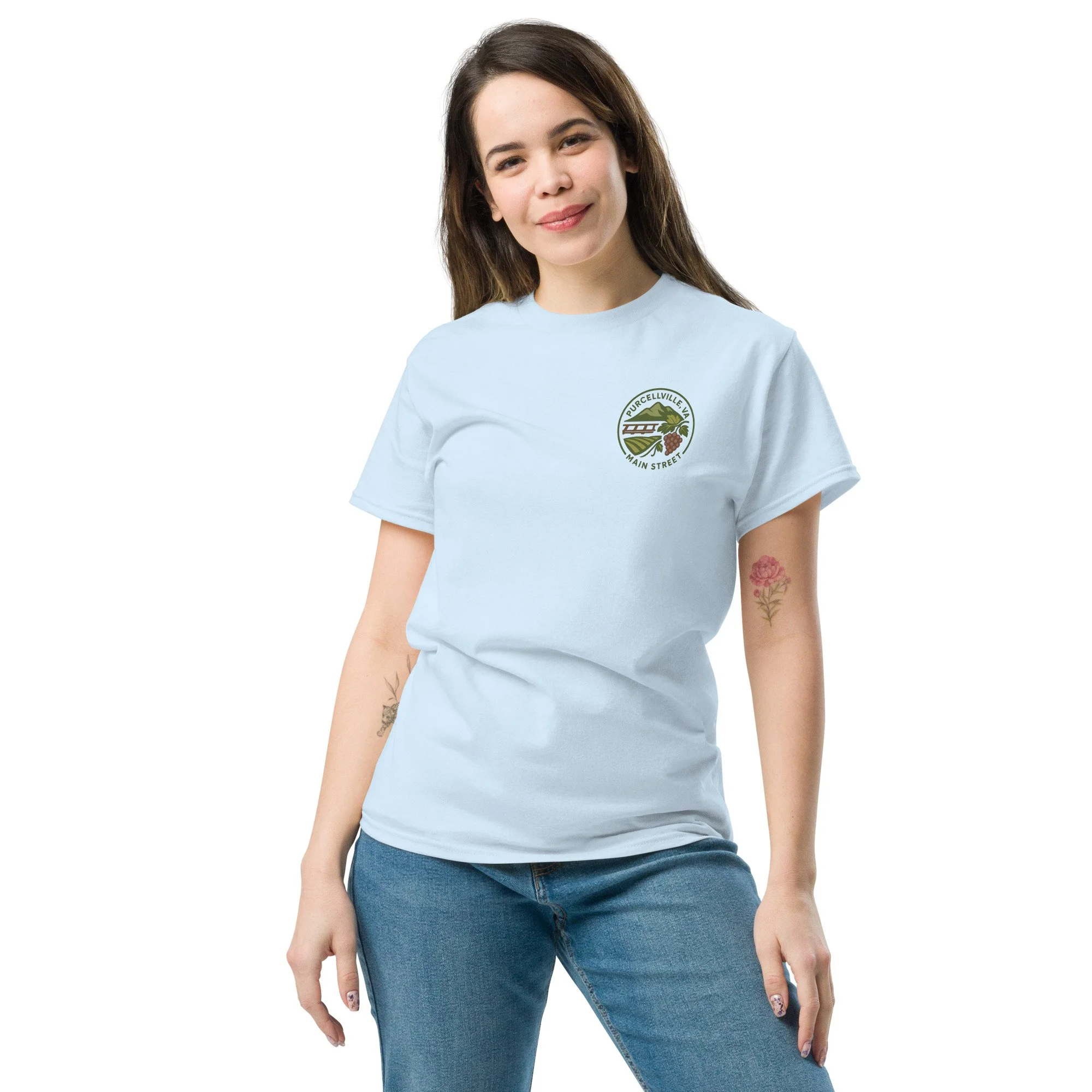 unisex-classic-tee-light-blue-front-686b1d3c85bbe.jpg