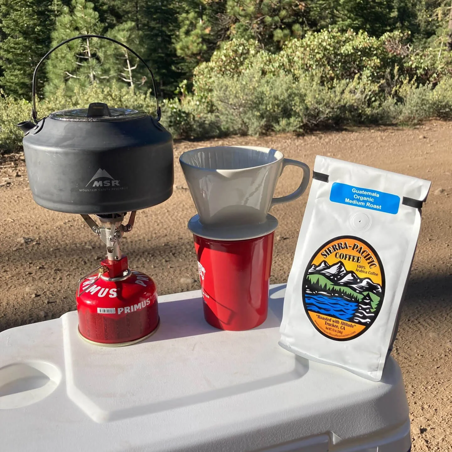 coffee camping