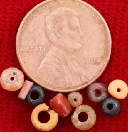 9th-10th century. Viking bead assortment. Vikings loved beads and plundered or traded for them throughout the known world. And, as beads historically had great value, many were centuries old when they were collected by Vikings. This broad array of be