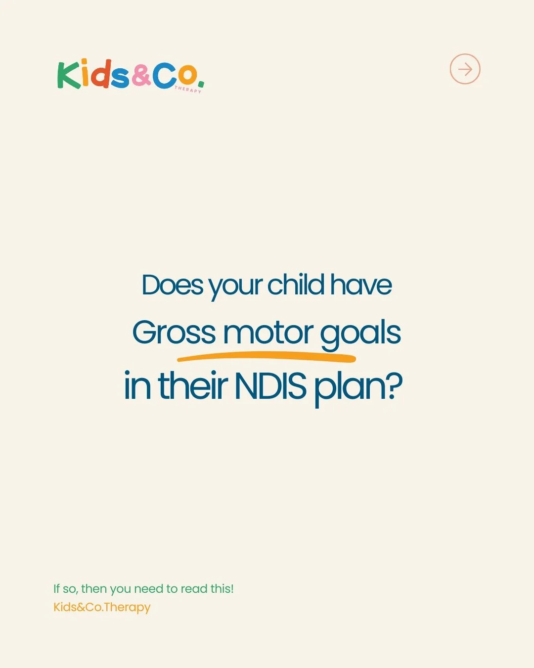 We said it. 🙈

If your child has gross motor, strength, balance, coordination, endurance, or mobility goals in their plan&mdash;and physio isn&rsquo;t funded&mdash;you&rsquo;re missing a vital piece of the puzzle.

Physiotherapists are part of the c