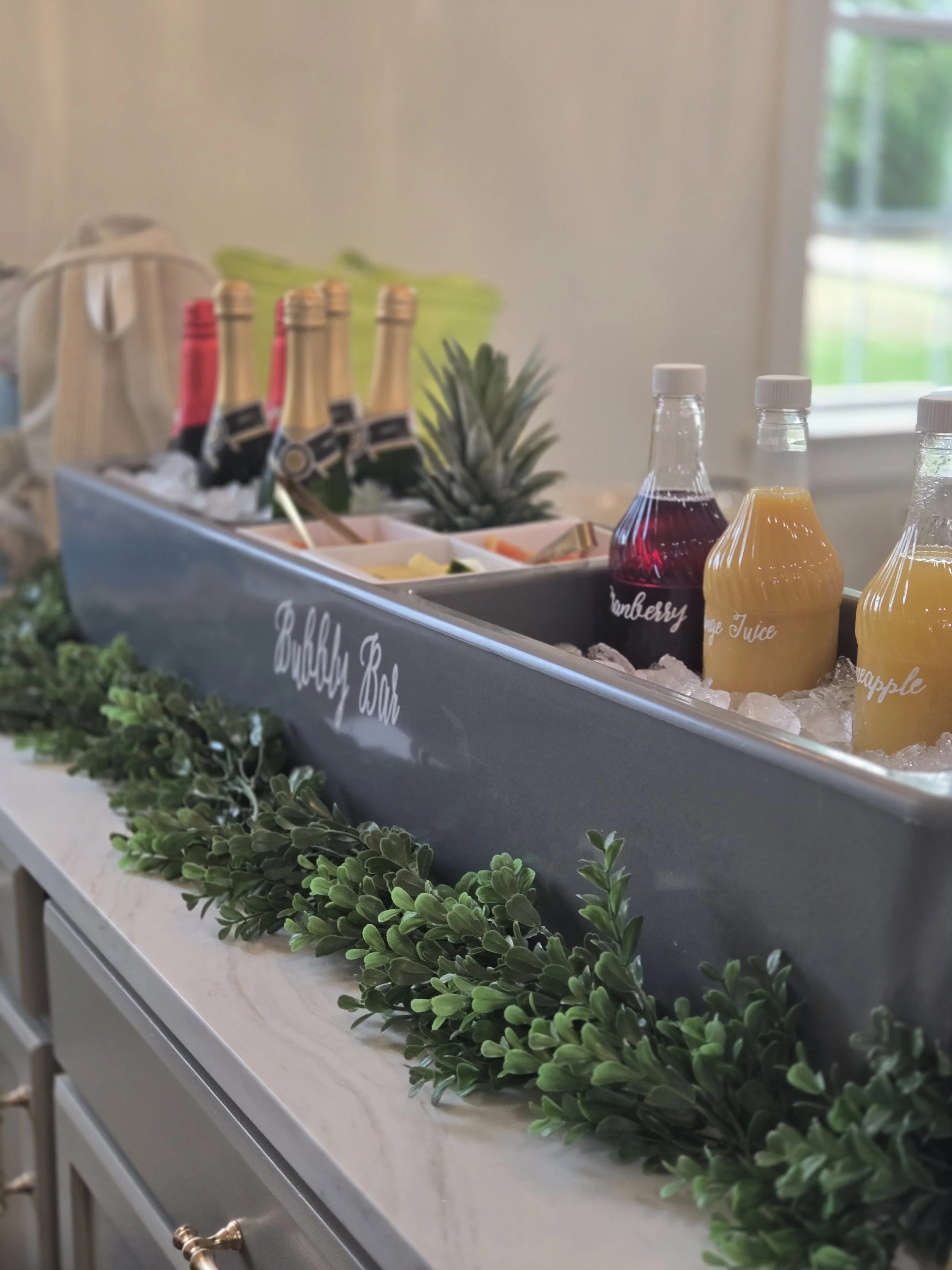 Mimosa Bar in Bridal Suite