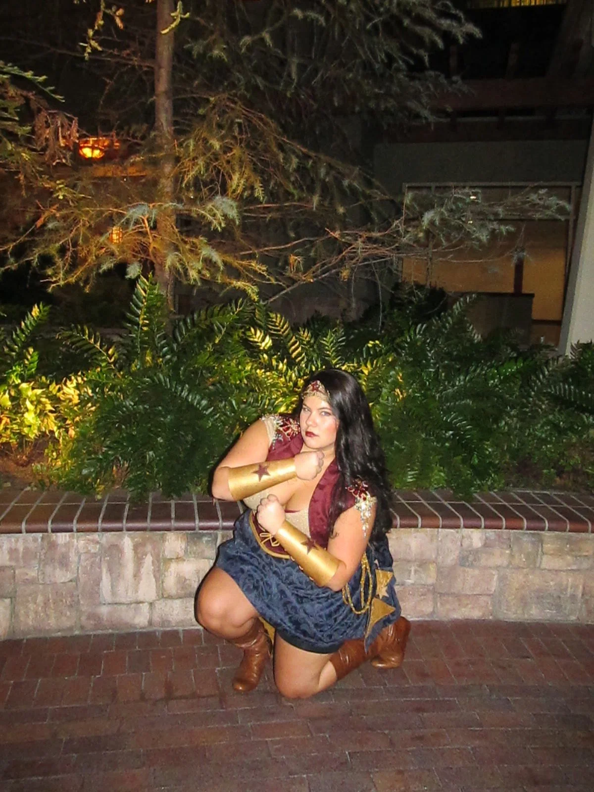 Steampunk Wonder Woman Cosplay Set – Handmade 2012 (Size 18–20)