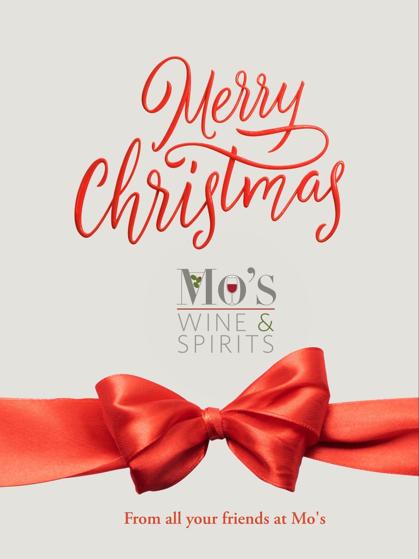 Merry Christmas, from all your friends at Mo&rsquo;s 🎁🎄 

#christmas #happyholidays #fairfield