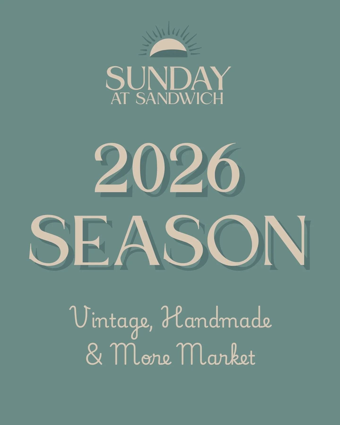 Treasure hunting season is back. ✨⁠
⁠
Join us every second Sunday (May&ndash;Oct, except Sept) at the Sandwich Fairgrounds for vintage finds, handmade goods, and one-of-a-kind pieces you didn&rsquo;t know you needed. ⁠
⁠
Tag your market crew &amp; sa