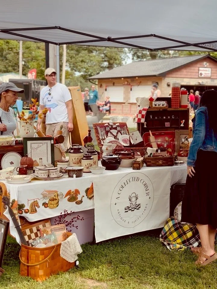 New vendors. New finds. More reasons to wander. 🤍 

Meet a few of the vendors who made their Sunday at Sandwich debut (or return) in 2026. Come find so many more on October 11!

🍂 @acollectedcorner &mdash; One hardworking lady with an eye for the g