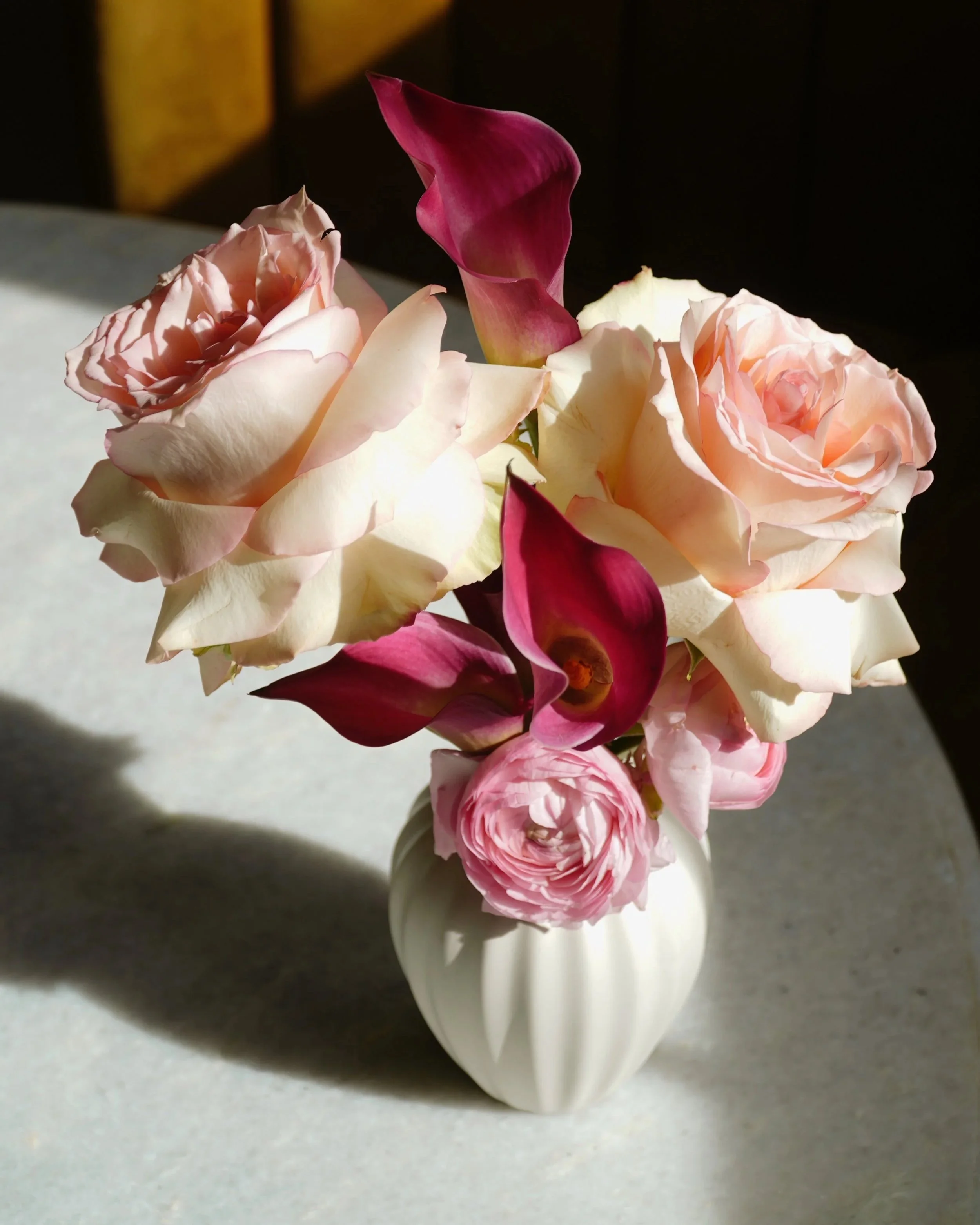 petite valentine’s day arrangement