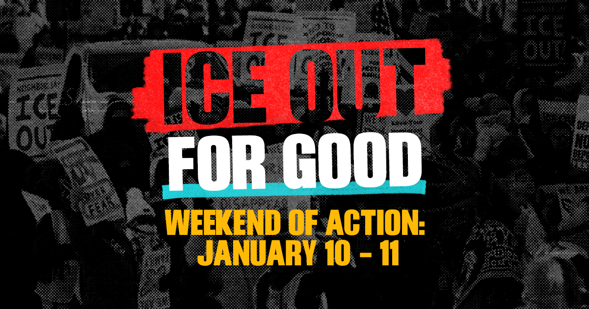 ICE Out For Good Protest