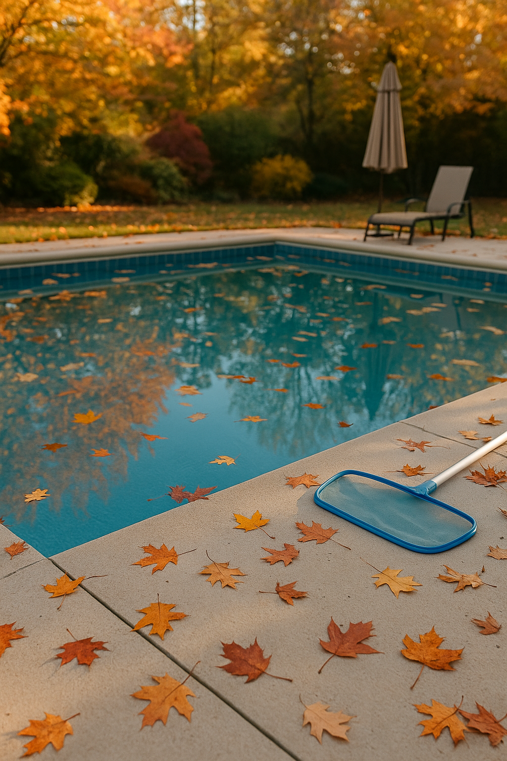 Protect Your Pool from Fall Debris and Changing Temperatures