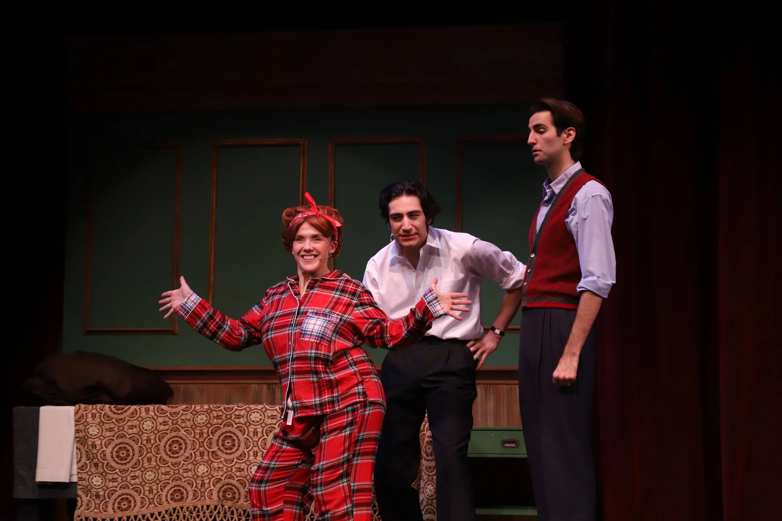 G Alvarado as Ted Hanover in Holiday inn