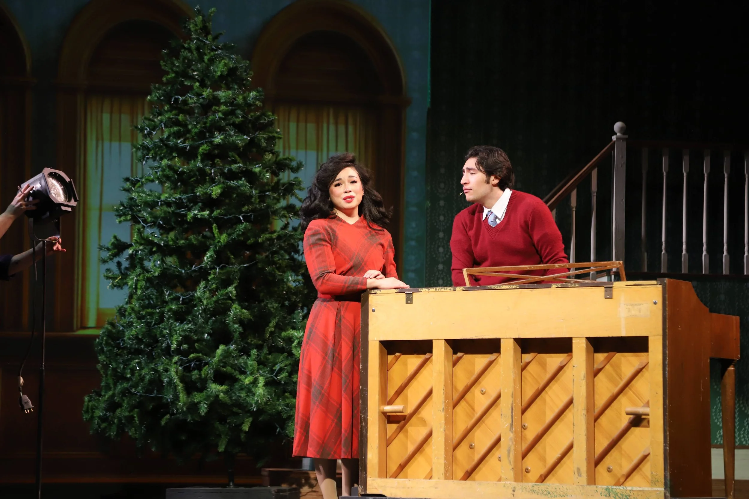 G Alvarado as Ted Hanover in Holiday inn