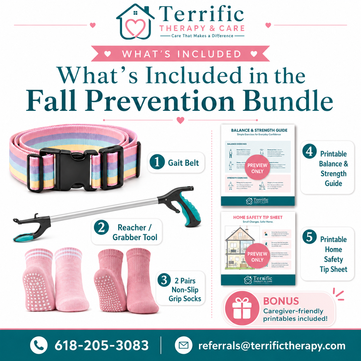 Fall Prevention & Safer Mobility Bundle