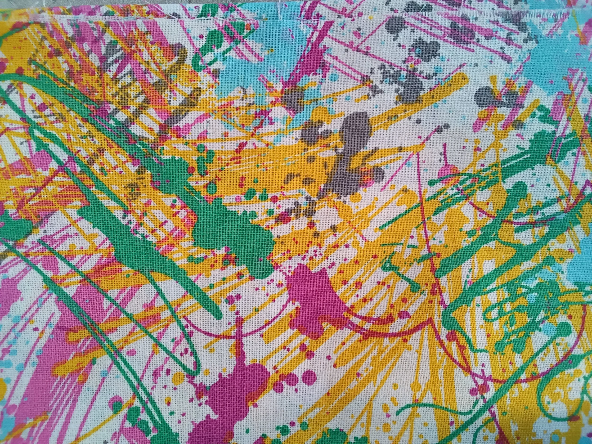 Paint Splash Fat Quarter