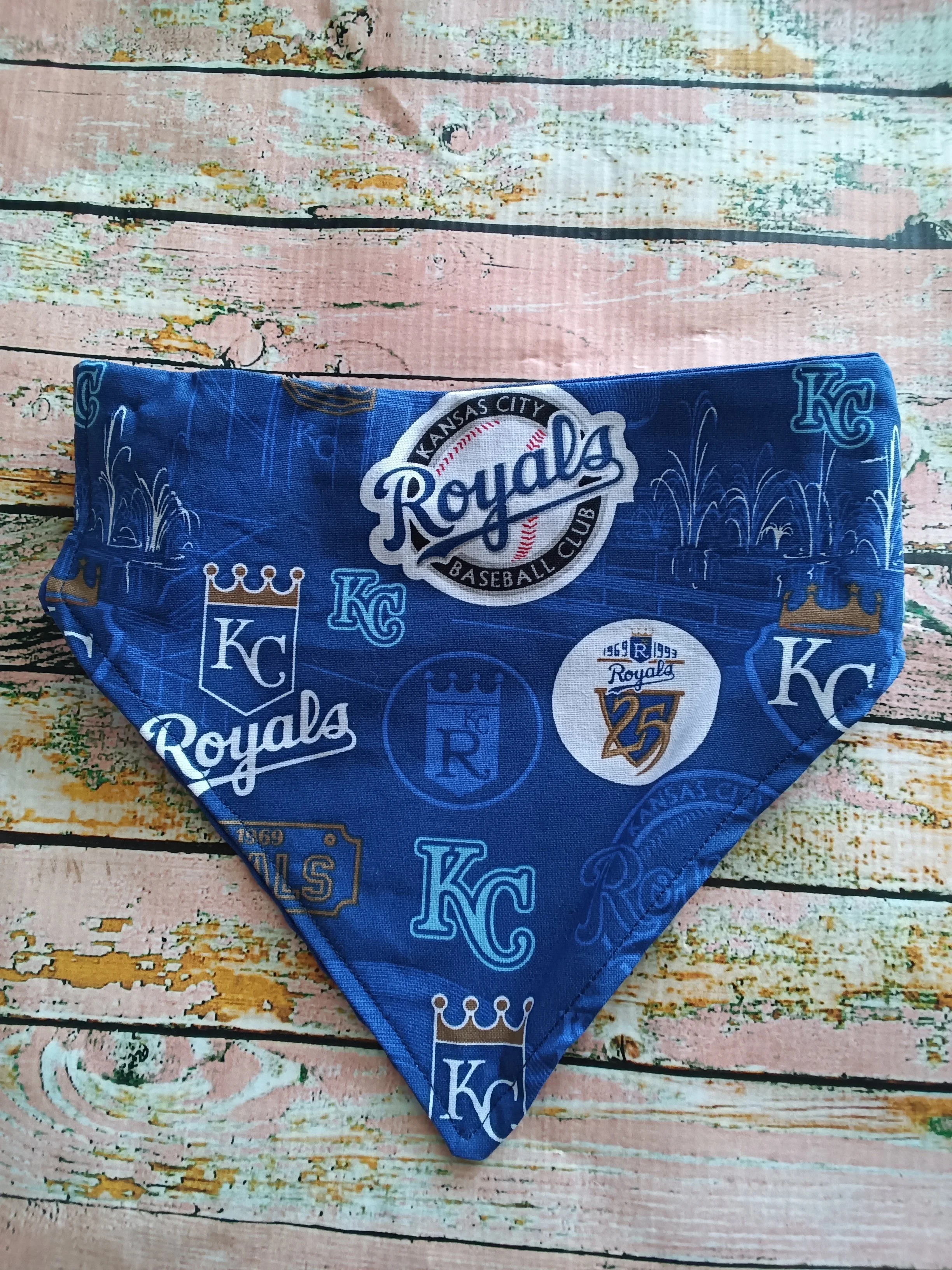 Kansas City Royals Licensed Fabric Scrunchie Dog Bandana