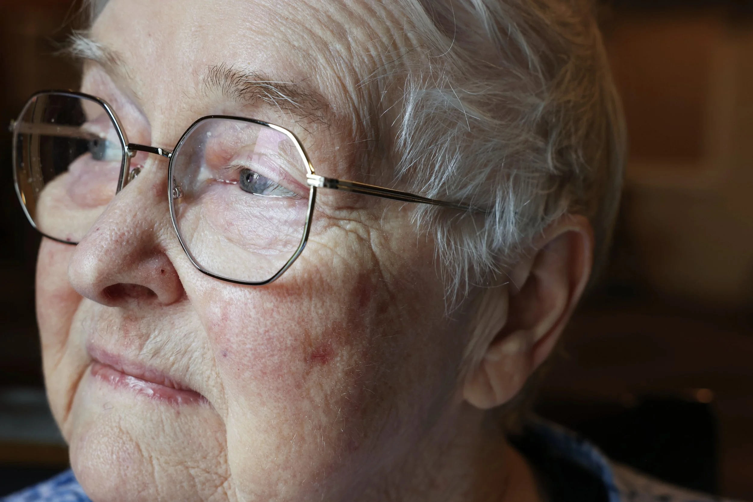 Barbara Clarke, 82
“I taught school for 42 years, from preschoolers through PhD students, and I’ve lived in very different places, from small-town Nebraska to Phoenix, Arizona. I’ve had a variety of experiences, and that, to me, is beauty. It’s life 